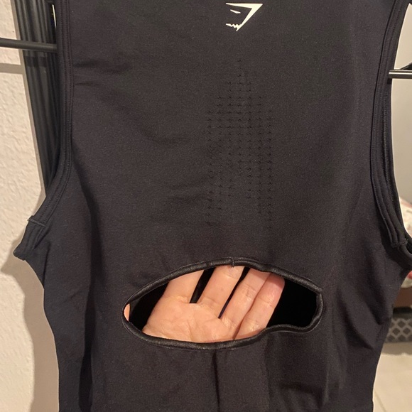 Gymshark Seamless Sport Tank Black Small - Picture 3 of 4